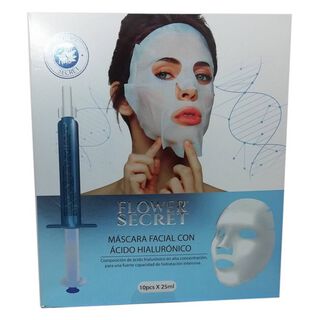Pack X 10 Máscara Facial con Ácido Hialurónico,hi-res