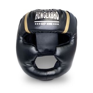 Cabezal Casco Protector para Box Boxeo Negro S,hi-res