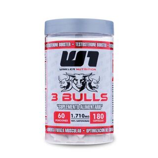 Pro-hormonal 3 Bulls 180 cápsulas,hi-res
