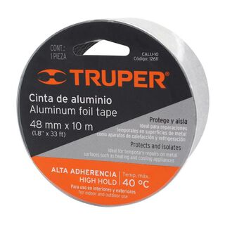 Truper Cinta De Aluminio 48mm X 10mts,hi-res