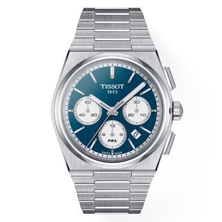 Reloj Tissot PRX 42mm Chrono Acero Azul,hi-res
