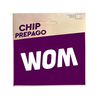 Chip Prepago Wom Incluye $2000 de Recarga Inicial,hi-res