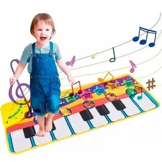Alfombrilla Piano Musicales 13 Teclas Para Niños,hi-res