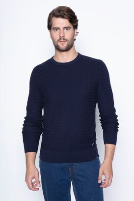 Sweater Leon Navy,hi-res