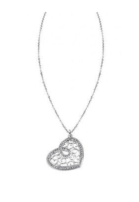 Collar LS1668-1/1 Lotus Style Mujer Womans Heart,hi-res