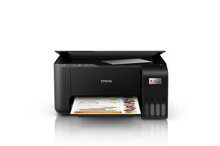 Impresora multifuncional 3 en 1 EcoTank L3210 con impresión 100% sin cartuchos,hi-res