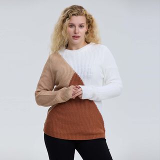 Sweater Mujer Tejido Café Fashion´s Park,hi-res