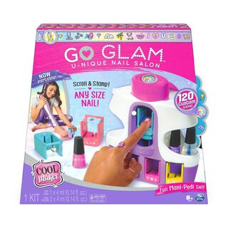 Set Manicure/ Pedicure Niñas 250 Estampados de Uñas "Go Glam" - Cool Maker,hi-res