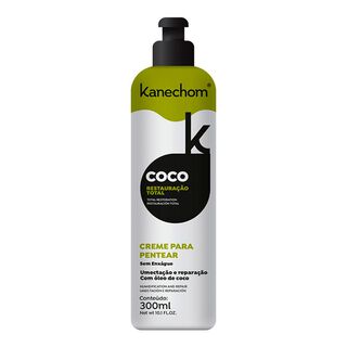 KANECHOM - Crema de Peinar Oleo de Coco 300 ml.,hi-res