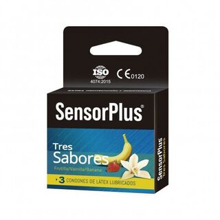 Condones Sensorplus- 3 Sabores,hi-res