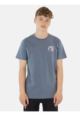 Polera Mistic Soul Ss Tees Young Gris Oscuro Infantil Maui And Sons,hi-res