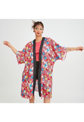 Tapado Kimono Manga Corta,hi-res