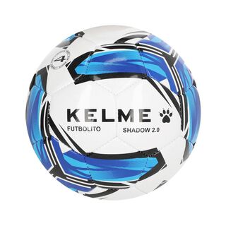 Balón de Futbolito Shadow 2.0 N° 4 Blanco/Azul Kelme,hi-res