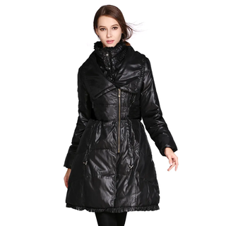 Chaqueta Parka Mujer Térmica Impermeable YMOSS Iconic Negra,hi-res