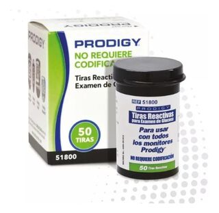 Tira Reactiva Prodigy 50unidades -electromedicina,hi-res