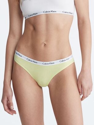 Calzón Bikini Carousel Amarillo Calvin Klein,hi-res