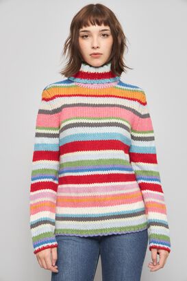 Sweater casual  multicolor gap talla L 941,hi-res
