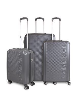 Set 3 maletas S+M+L Rome Plomo Calvin Klein,hi-res