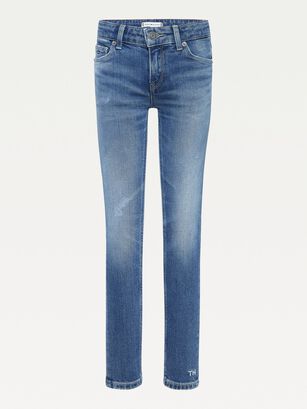 Jeans Skinny Sylvia Gris Tommy Hilfiger A2,hi-res