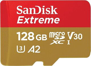 Extreme microSDXC 128GB,hi-res