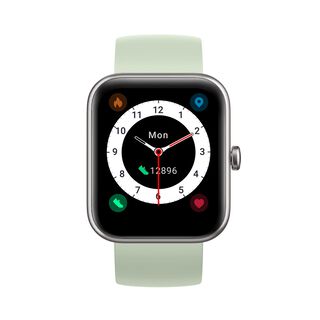 Reloj Smartwatch Lhotse Live 206 42mm Light Green,hi-res