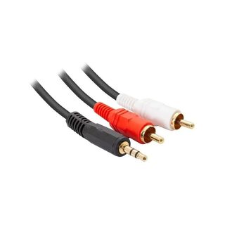 Cable Auxiliar HP 3.5 MM a RCA Audio 3 Metros 29HP0AUX30,hi-res