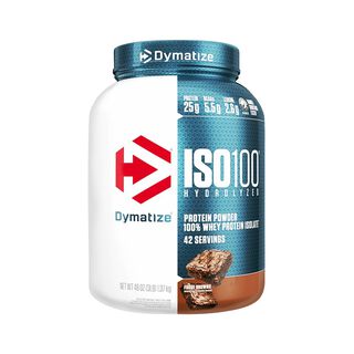 iso 100 3 lbs Fudge Brownie - Dymatize Nutrition,hi-res