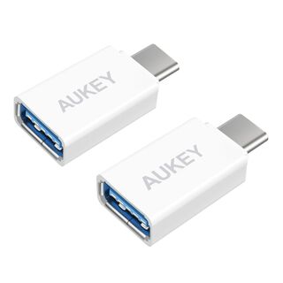 AUKEY Cable USB-A a USB-C Kevlar 2m Carga rápida 3.0 Negro - CB-AKC2 — AUKEY
