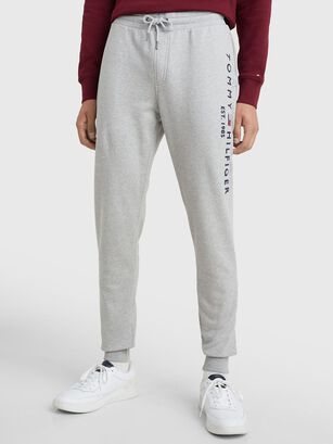 Joggers Branded Orgánic Cotton Gris Tommy Hilfiger N22,hi-res
