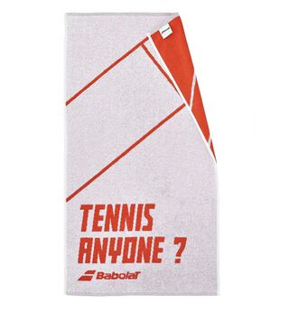Toalla Babolat Blanca-Rojo Tenis/Padel ,hi-res