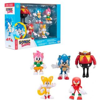 Sonic Pack De 5 Figuras De 6 Cm.,hi-res