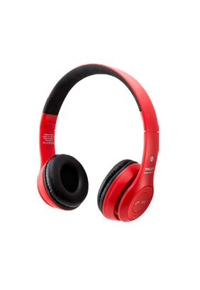 Audífono Rojo Bluetooth Plc623 Radio / Mp3 / Aux,hi-res