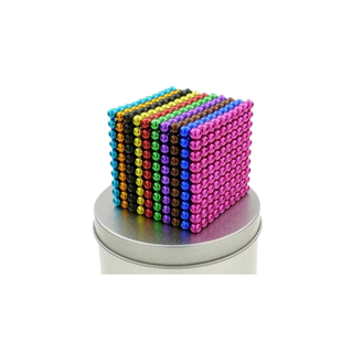 Cubo esferas magneticas 512 bolitas imanes multicolor ,hi-res