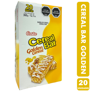 Cereal Bar Golden - Amarillo (Caja Con 20 Unidades),hi-res
