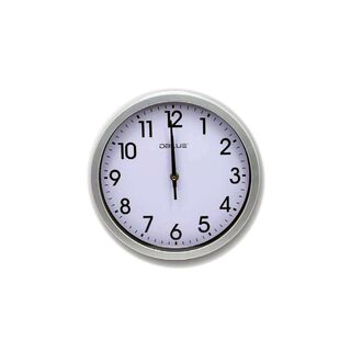 Reloj Para Pared De 10 Pulgadas Color Gris - PuntoStore,hi-res