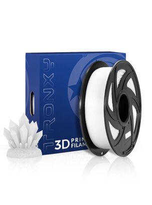 Filamento 3D PLA +  Tronxy De 1.75mm  1Kg BLANCO,hi-res
