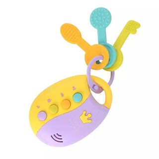 LLavero mordedor para bebe con control remoto musical,hi-res