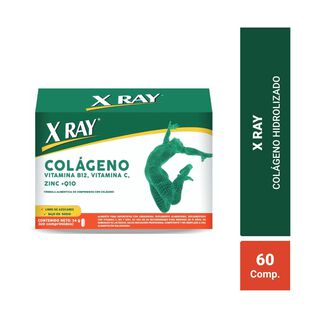 X-Ray Colágeno 60 Comprimidos,hi-res