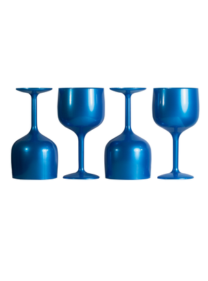 Copas Gin Acrilico 637 ml - Pack 4 - Azul Perlado,hi-res