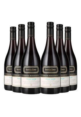 6 Vinos Santa Ema Gran Reserva Pinot Noir,hi-res
