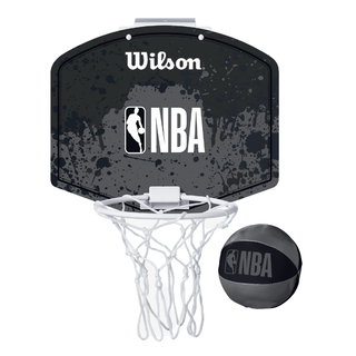 Tablero de Basketball de Puerta Wilson NBA Mini Hoop Team 28,5 x 24 cm Negro,hi-res
