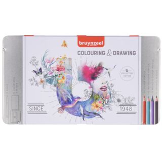 Lápices de Colores Bruynzeel Colouring & Drawing 70 Piezas,hi-res
