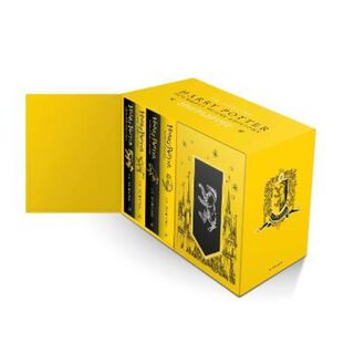 Harry Potter Hufflepuff House Editions Hardback Box Set,hi-res