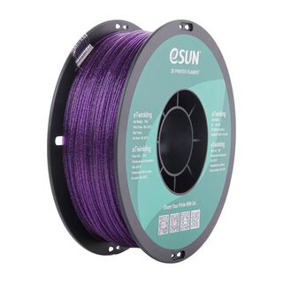 Filamento 3D ESUN PLA Glitter Purpura 1Kg,hi-res