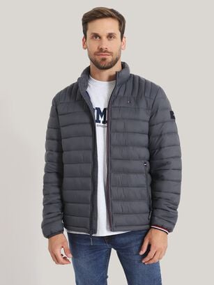 PARKA WEIGHT QUILTED GRIS TOMMY HILFIGER,hi-res