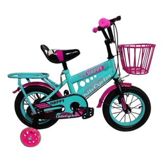 Bicicleta Infantil Rosada Aro 12,hi-res