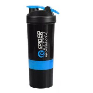Shaker Botella Mezclador Batidos Proteina 500ml Fitness Gim - Azul,hi-res