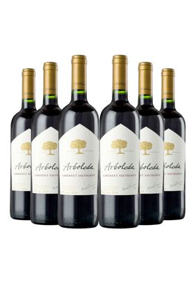6 Vinos Arboleda Cabernet Sauvignon,hi-res