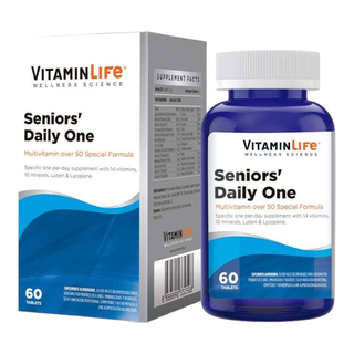 Multivitaminico Seniors’ Daily One 60 tabletas – VitaminLife,hi-res