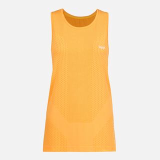 Polera Mujer 4 Run Seamless Trail T-Shirt Amarillo Lippi V23,hi-res